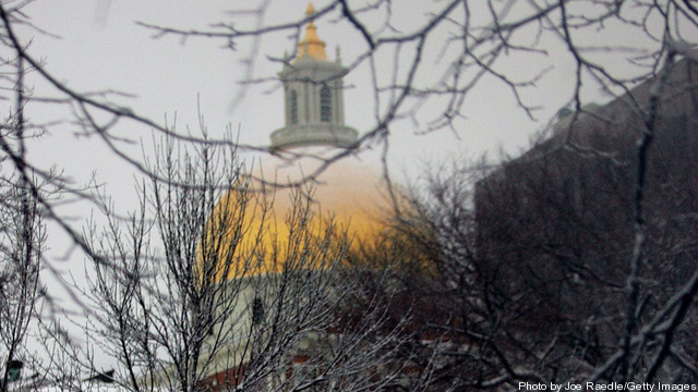 Fresh Snow Blankets The Northeast