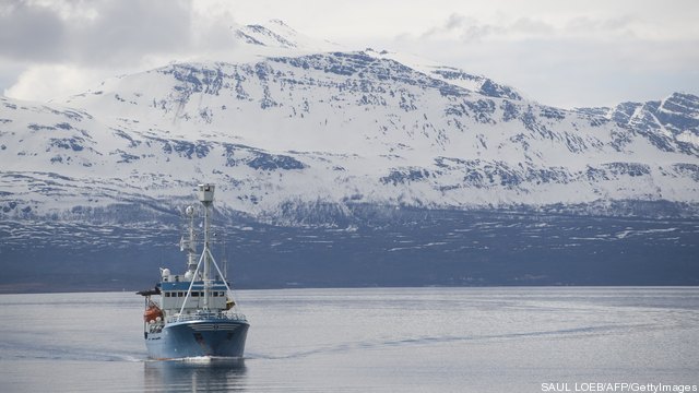 The University of Tromso's research vess