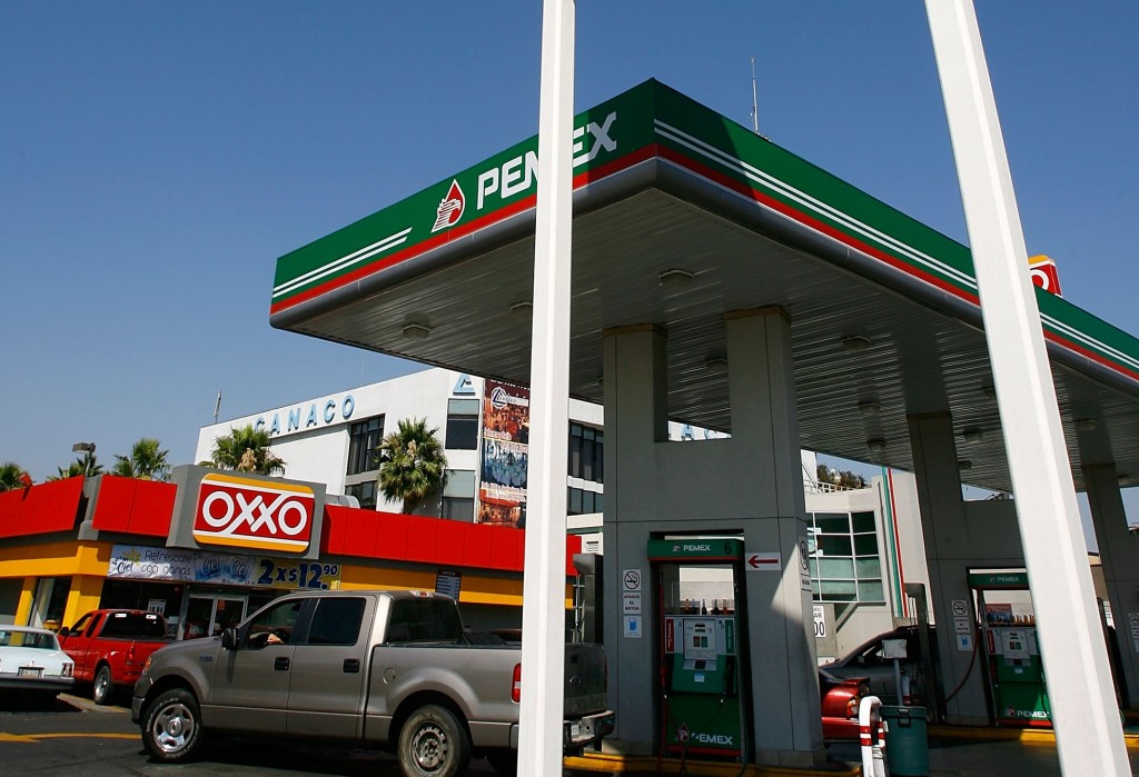 Americans Fuel Up On Cheaper Gas Over The Border Of Mexico