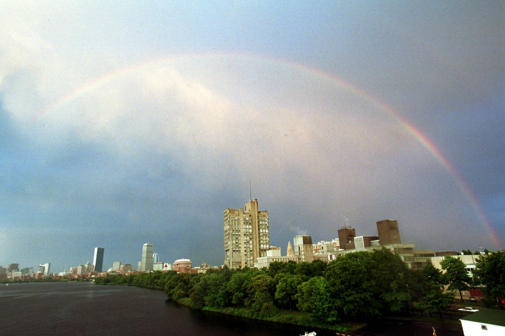 Rainbow Over Boston