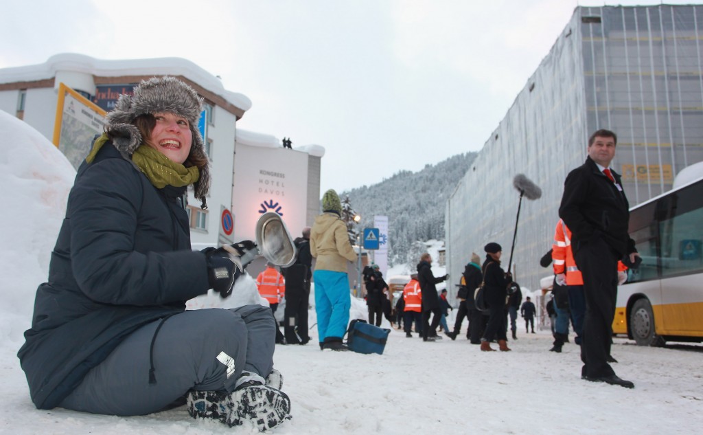 Davos Forum Draws Occupy Protesters