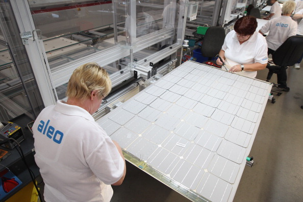 Aleo Produces Solar Panels